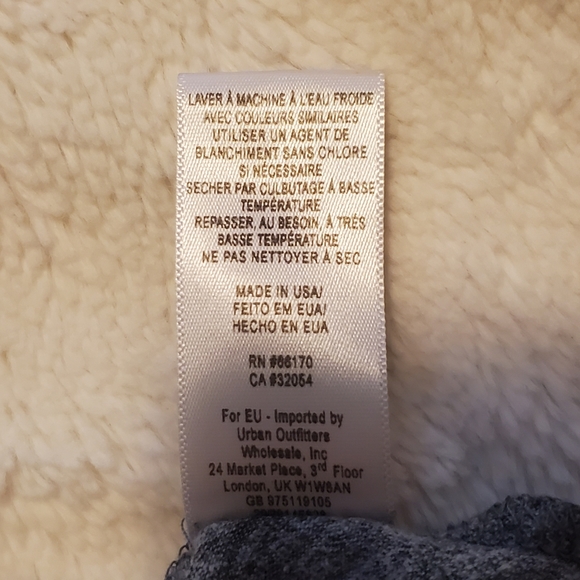 * Gray * Free People Beach Henley 1/2 Sleeve Flowy Dress - Picture 11 of 11